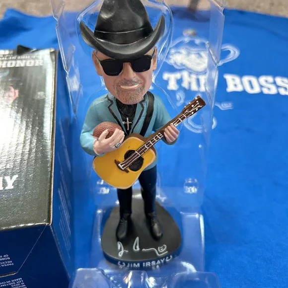 Indianapolis Colts Jim Irsay Ring of Honor Bobblehead & Shirt XL - Picture 2 of 9